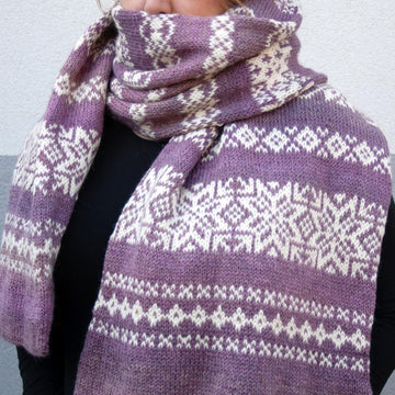 NORRSKEN Fair Isle Scarf