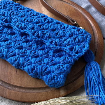 Lotus Flower Clutch Bag