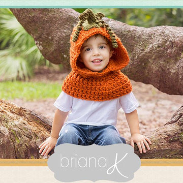 Pumpkin Hooded Cowl