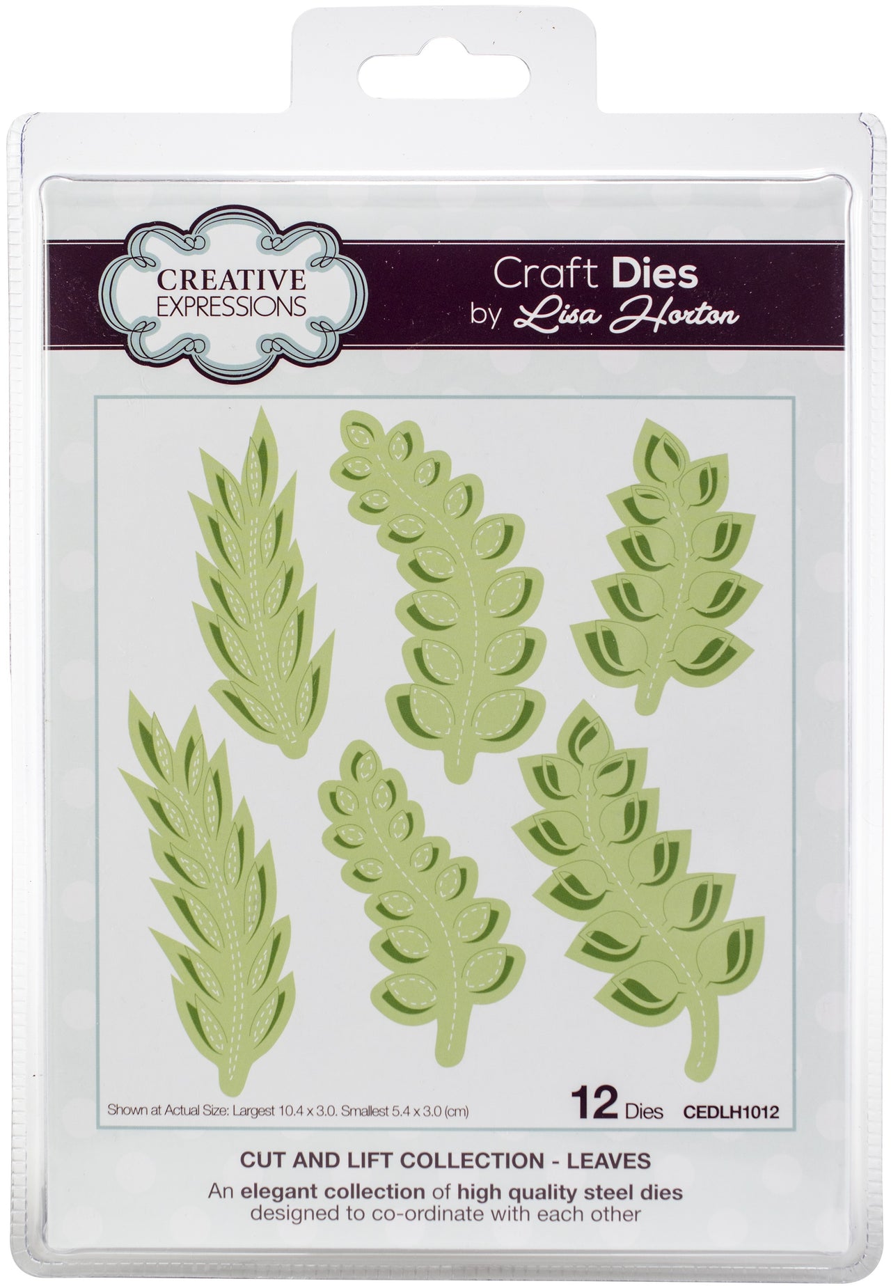 Creative Expressions Cut & Lift Die Collection - Leaves