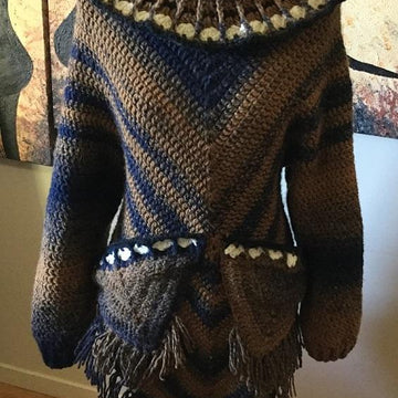 Sacagawea Poncho with Sleeves