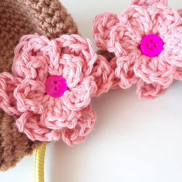 Crochet Mouse Ears Headband
