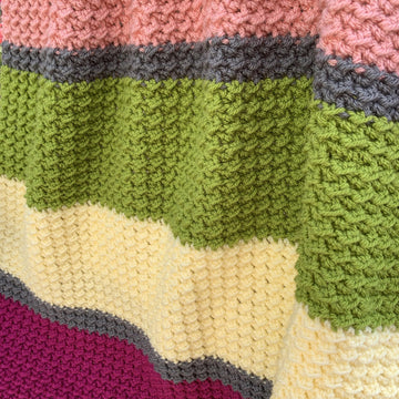 "Colors and Cuddles" Baby Blanket