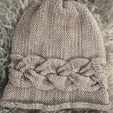 Sideways Braid Beanie