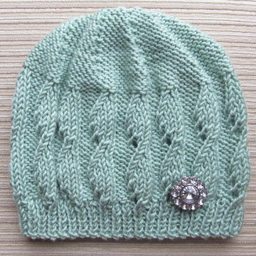 Lacy Waves Hat in Sizes Child and Adult