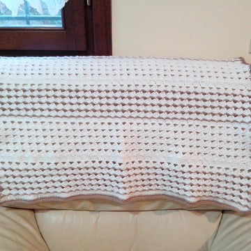 Slanted stripes Baby Blanket