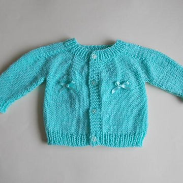 Dinah Top-down Baby Cardigan