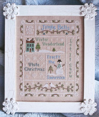 Country Cottage Needleworks Snowflake Serenade Chart - Leaflet