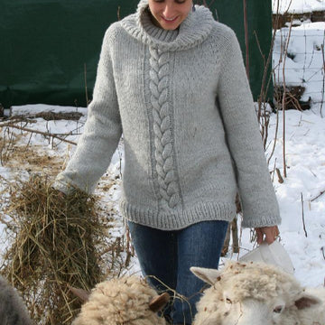 Top down Cozy Weekend Sweater.