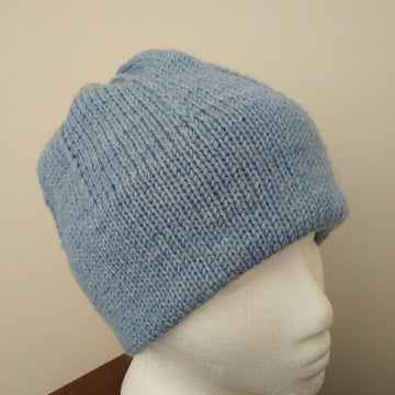 Double Brim Stockinette Hat