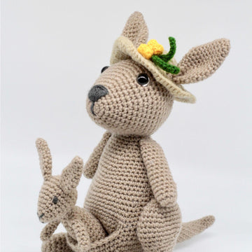 Mama Jill and Little Joey Kangaroo