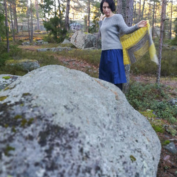 Kanttarelli Shawl