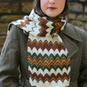 Feather Stitch Scarf