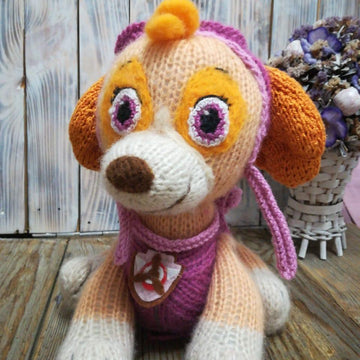 Knitted Skye from ‘’Paw Patrol’’