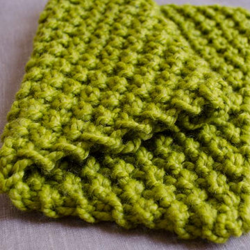 MOSS - Chunky Knit Baby Blanket