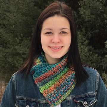Textured Button Cowl