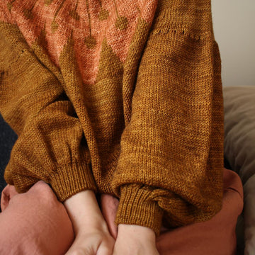 Blath flower sweater