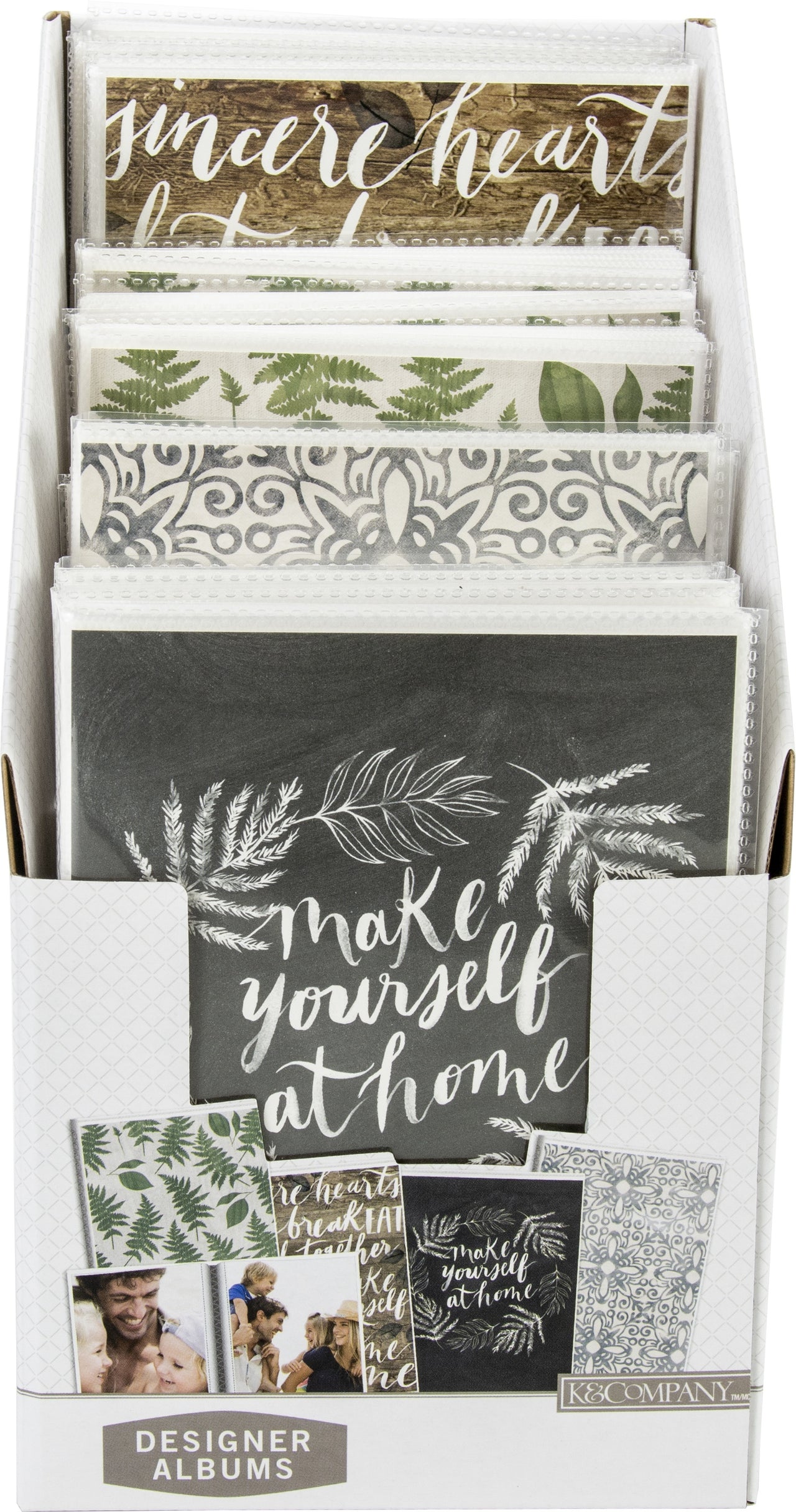 K&Company Photo Album 4"X6" 12 PDQ Display - Cozy Farm