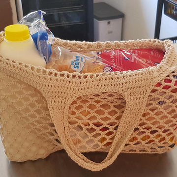 Green Foot Market Tote