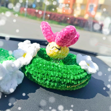 Butterfly Car Dashboard Decor