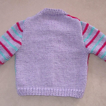 Joanna - babies 8ply cardigan