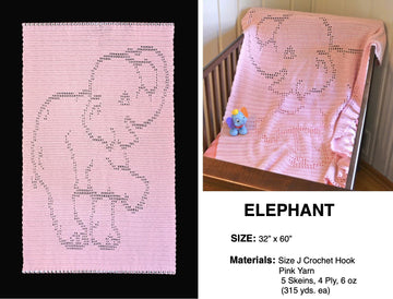 Elephant Baby Afghan
