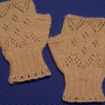 Snow on the Mountains Mitts