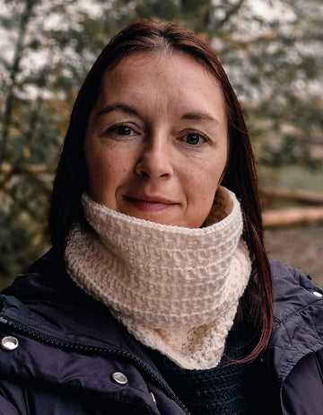 Star Stitch Infinity Scarf