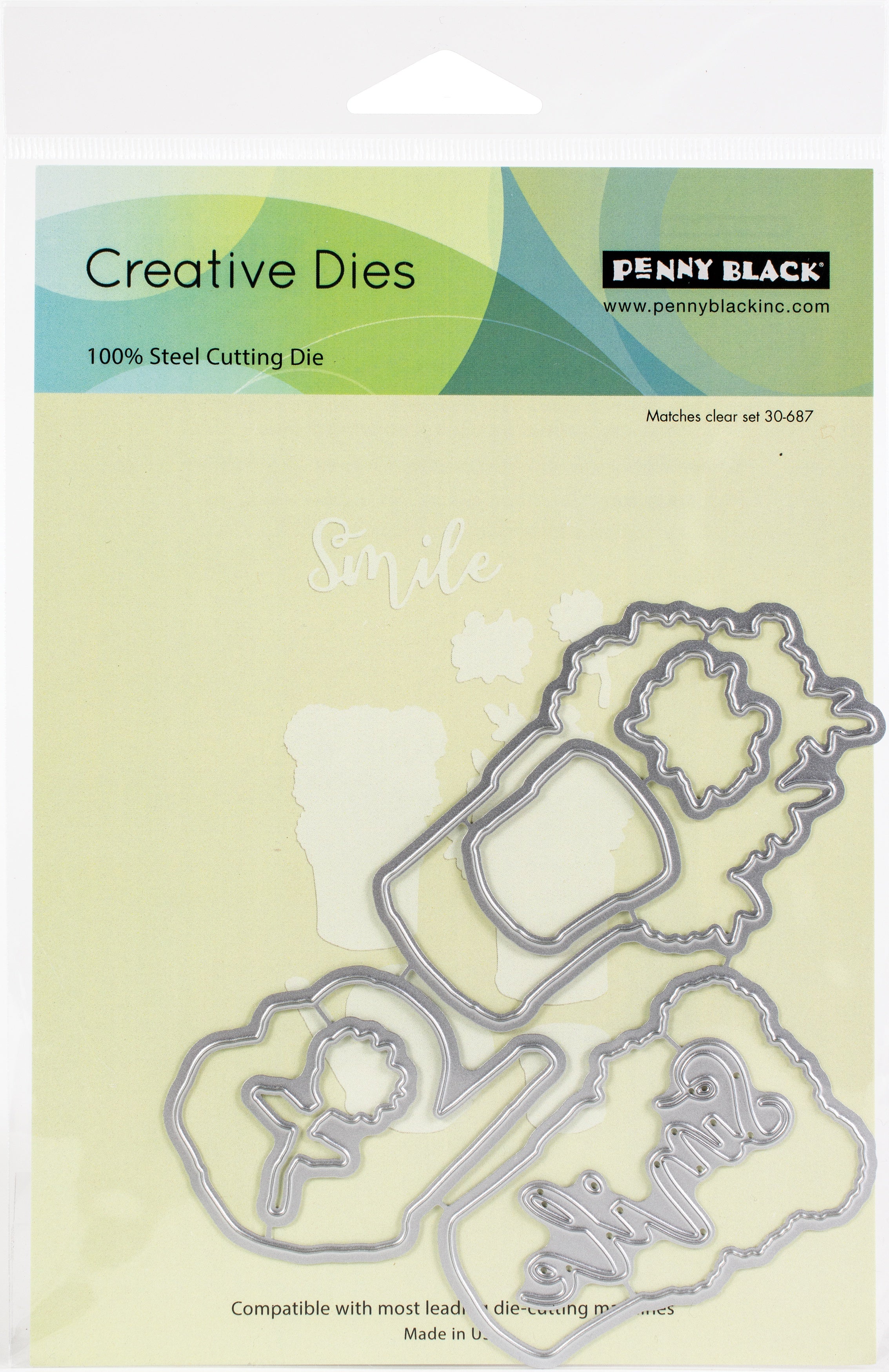 Penny Black Creative Dies - Plant Sunshine Cut-Out