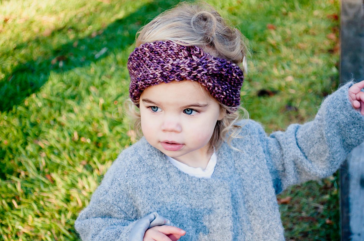 Busy Bee Headband Earwarmer