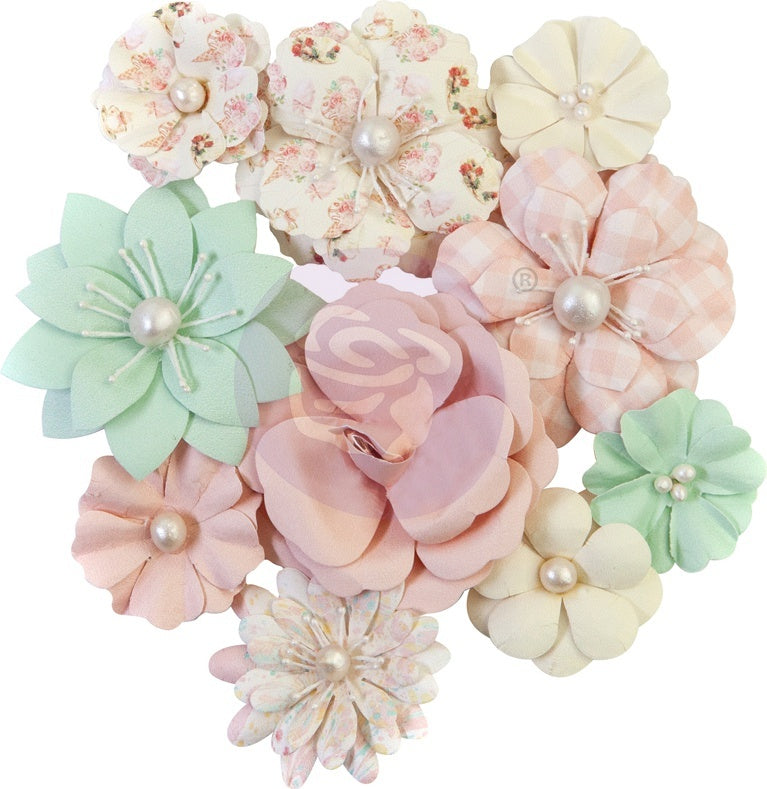 Prima Marketing Mulberry Paper Flowers - Cupcakes/Dulce By Frank Garcia