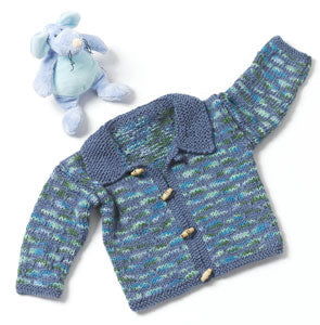 Toddler Sweater in Caron Simply Soft and Simply Soft Paints - Downloadable PDF