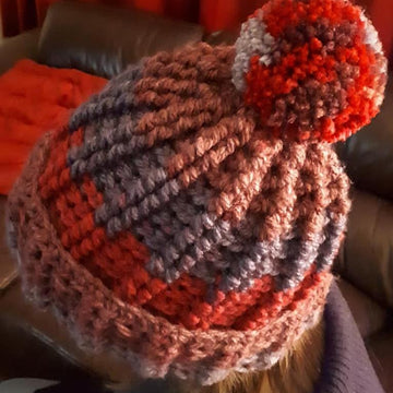 Oversized Ribbed Beanie