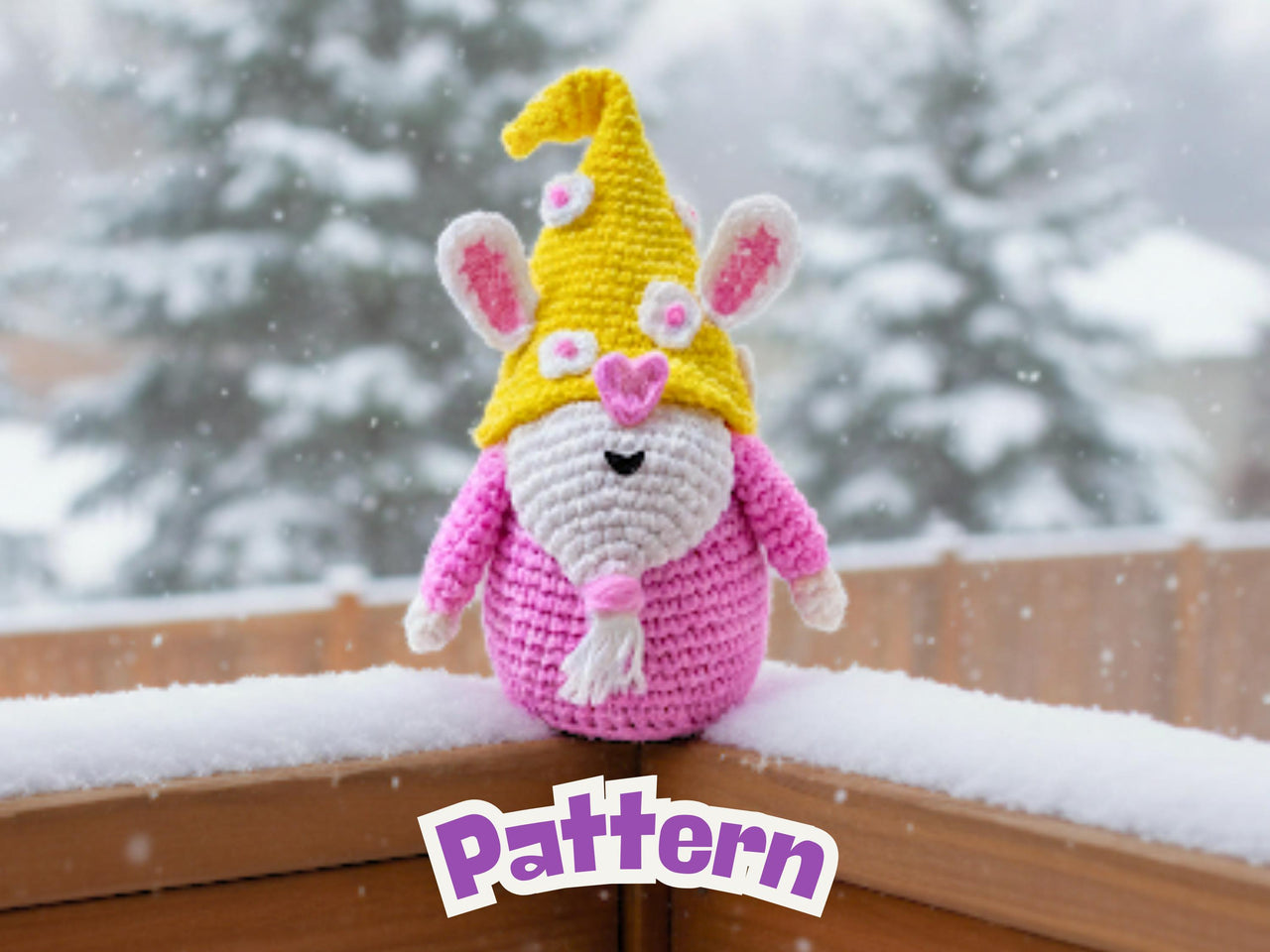 Mini Bunny Gnome
