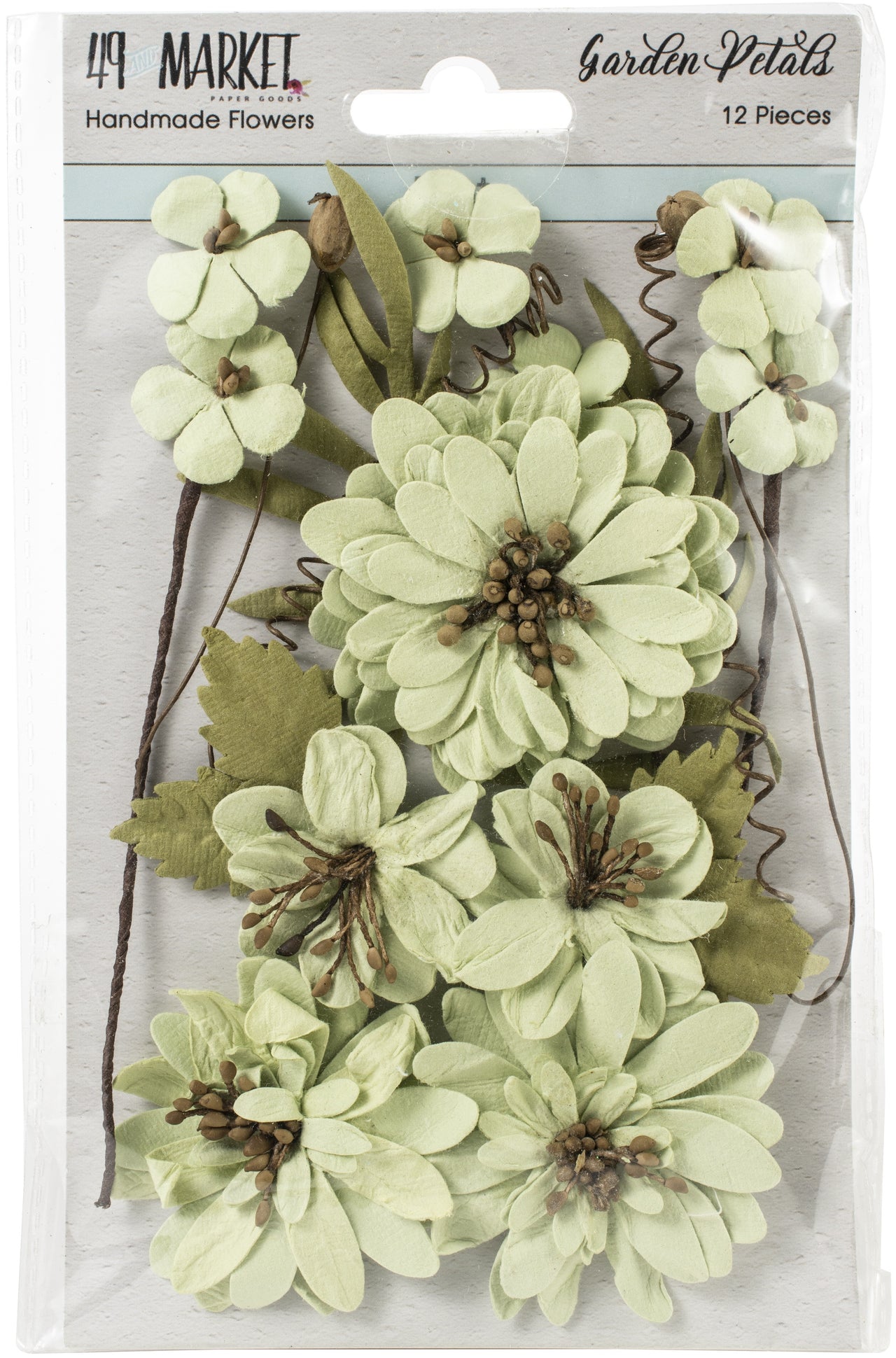 49 And Market Garden Petals 12/Pkg - Mint
