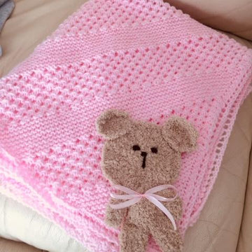 GRACE baby blanket knitting pattern