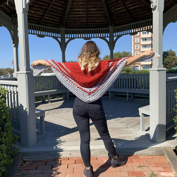 Woodward Hoodie Shawl