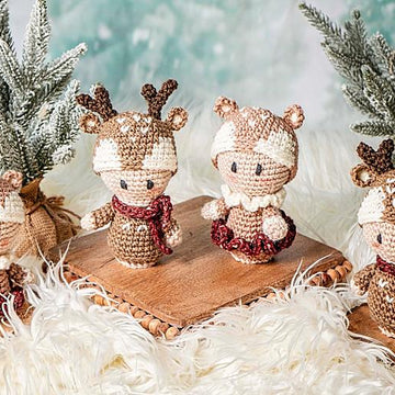 Cute Amigurumi Crochet Deer