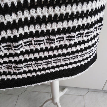 Maglia estiva bicolore Lulù con spalline