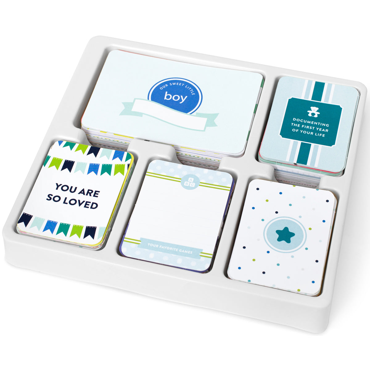 American Crafts Project Life Core Kit - Baby Boy, 616/Pkg