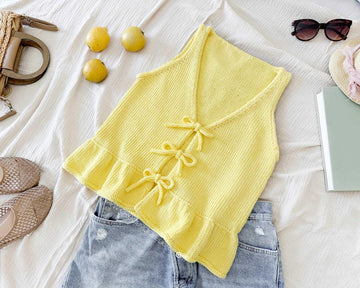5 adult sizes - SORBETTO Knit Top