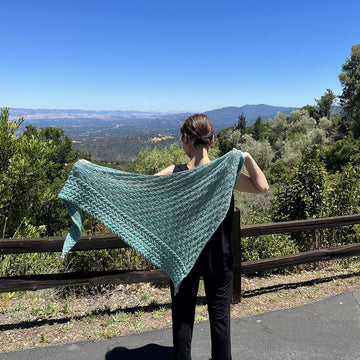 Vineyard hill shawl
