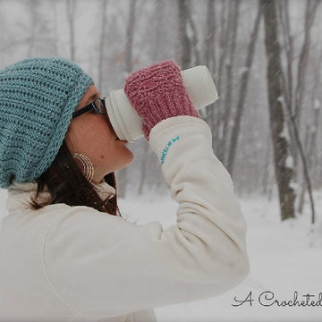 "Winter Waves" Coffee & Ice Cream Mitt