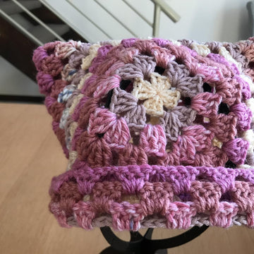 Granny Square Cat Ear Beanie