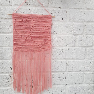 Linked Hearts Wall Hanging