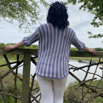 Boater Striped Cardigan