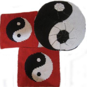 Yin-Yang Red Placemat