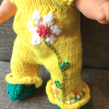Dolls clothes cute knitting outfit Buttercup Buffy