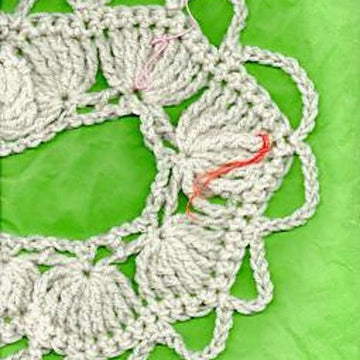 Lacy Skull Scarf