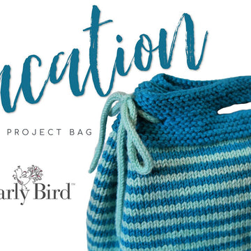 Vacation Knit Project Bag